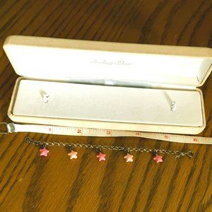 ♥ $10 Toddler sterling silver charm bracelet